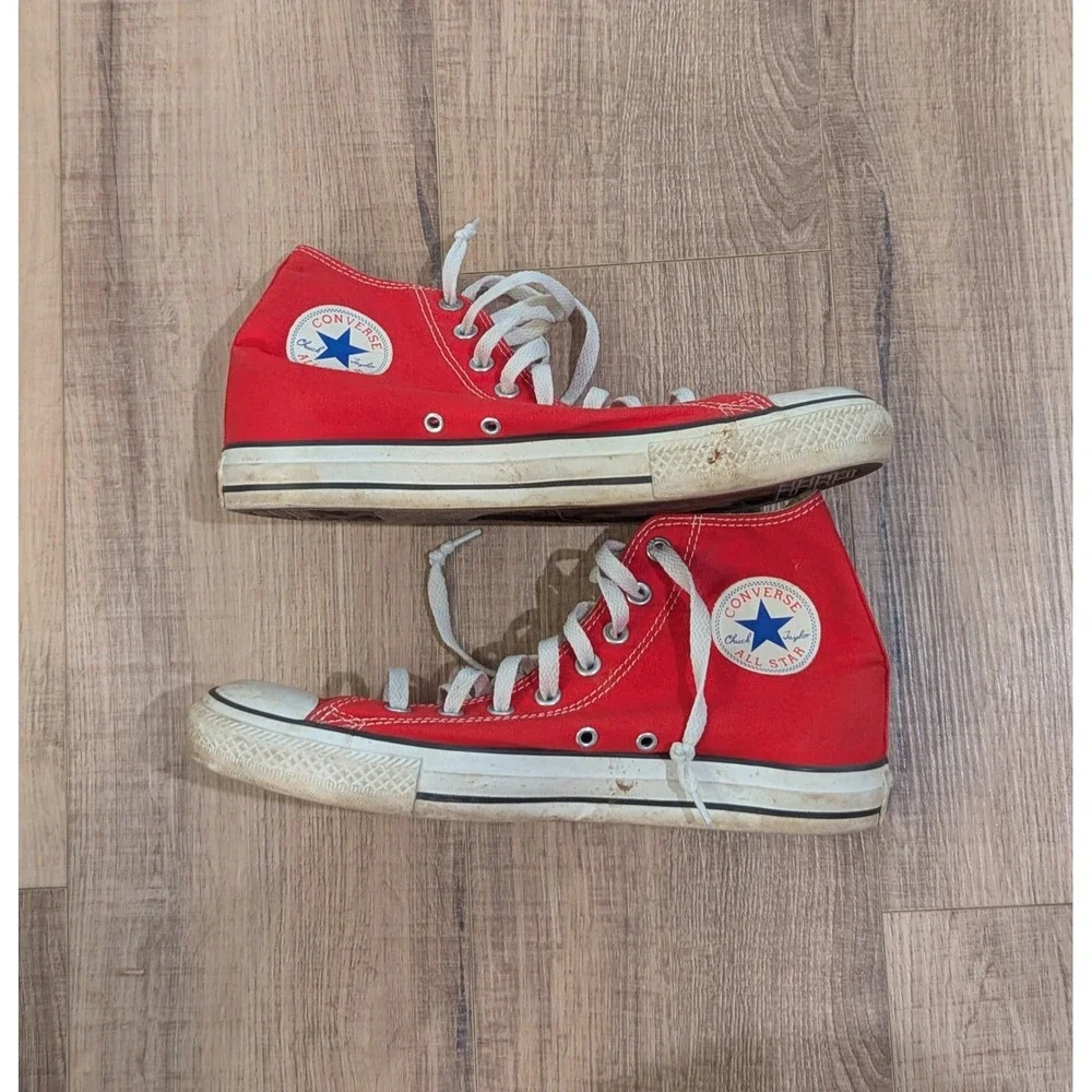 2007 Converse Chuck Taylor All Star PRODUCT RED High Top M9621 Mens 9 Womens 11